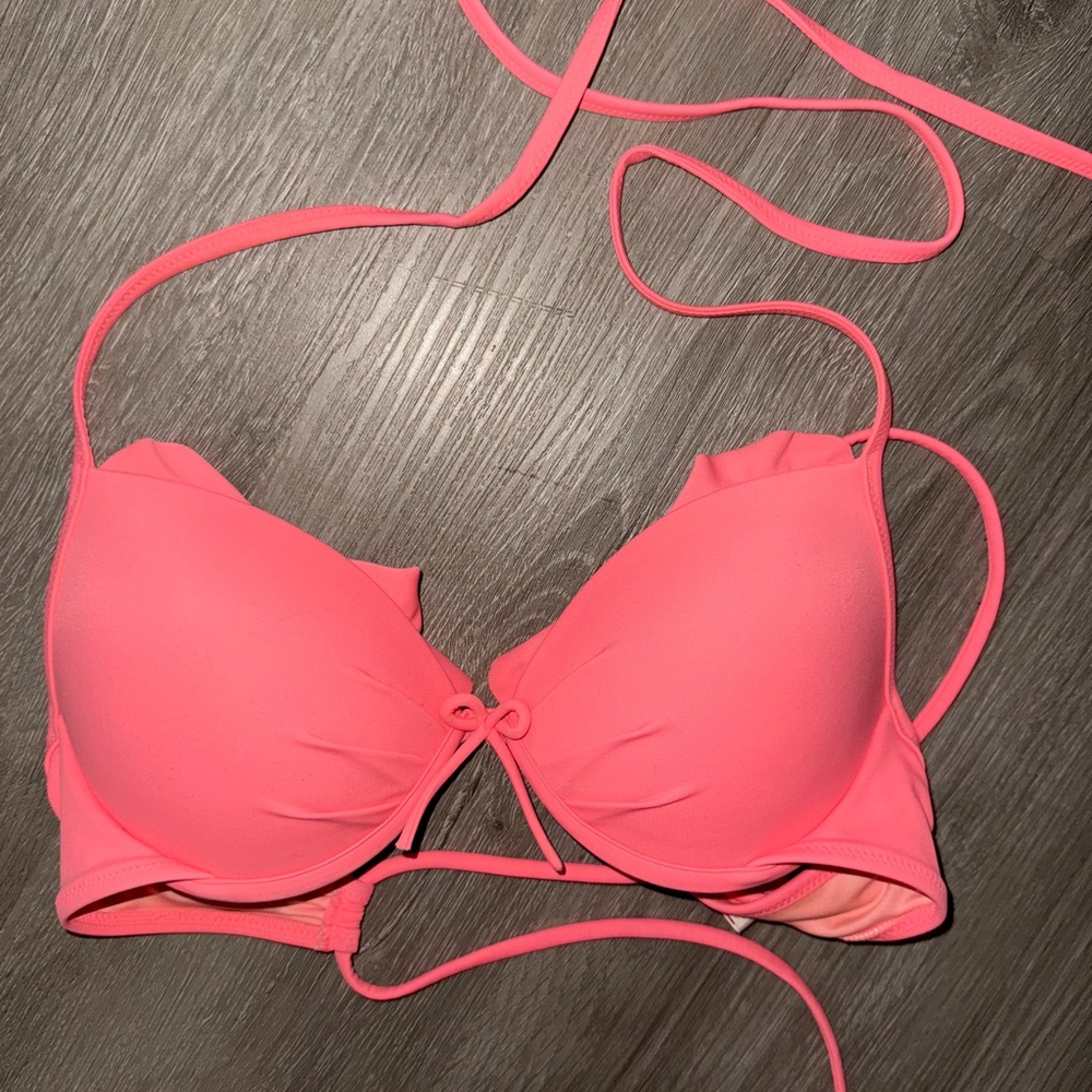 Vibrant Pink Bikini Top